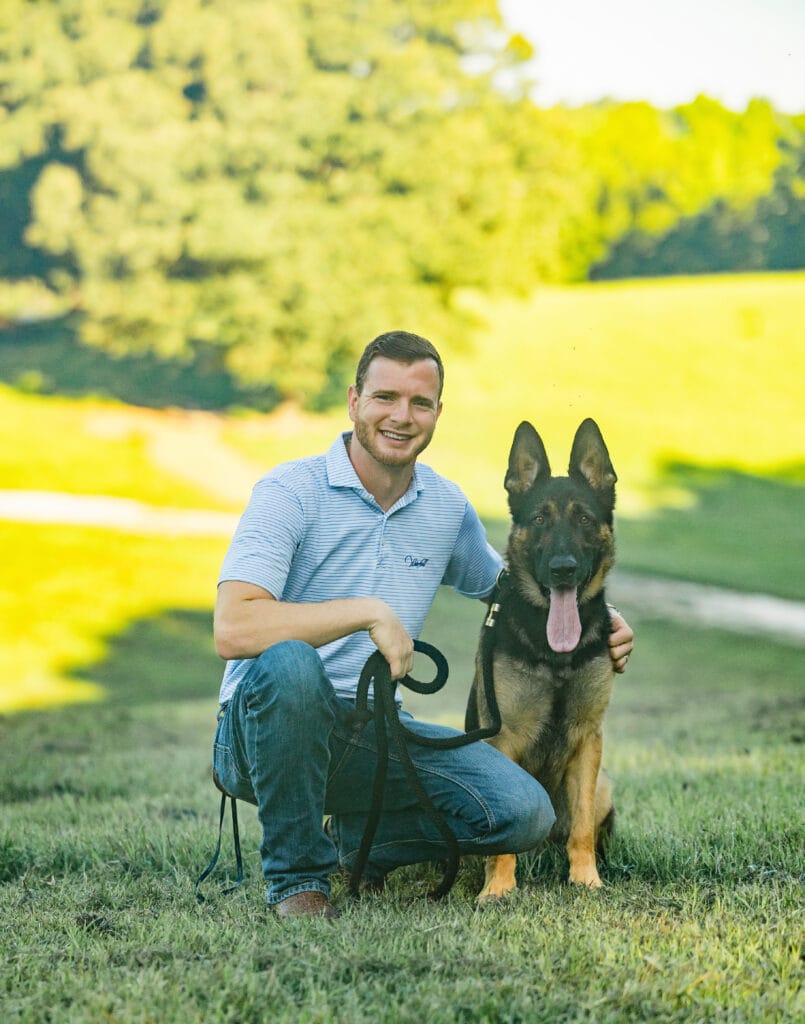 Corey – professional dog trainer Auburn Alabama